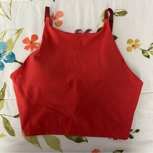 Athleta Tops | Athleta Crop Top | Color: Red | Size: S